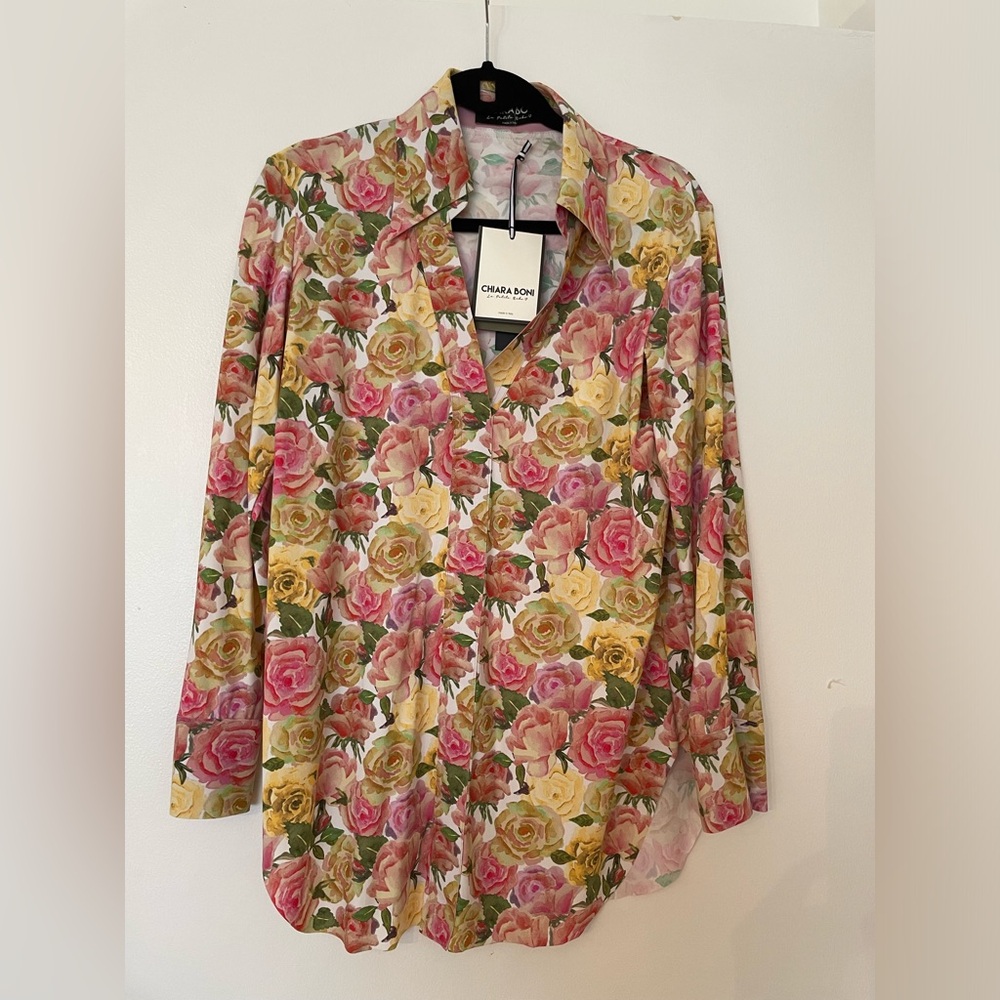 Chaira Boni tunic stretch blouse